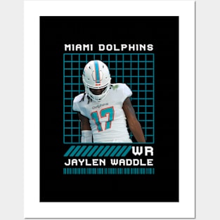 Jaylen Waddle - Wr - Miami Dolphins Posters and Art